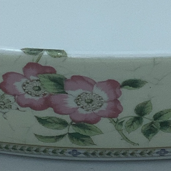 Vintage Wedgwood Fleur Oval Baking Dish - Picture 12 of 15